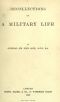 [Gutenberg 52473] • Recollections of a Military Life